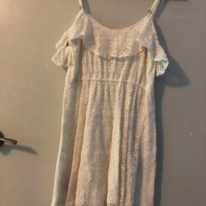 White Lace Summer Dress